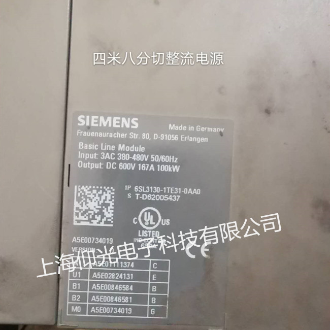 T(mn)Ӕ(sh)S120Դ100KW(zhun)I(y)S6SL3130-1TE31-0AA0